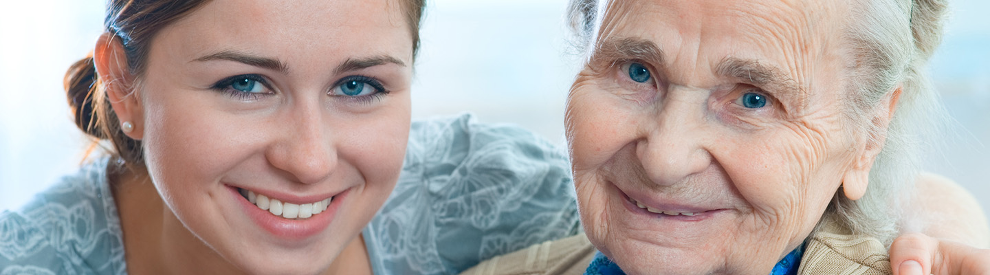 Make a donation in memory - A mother and daughter smiling