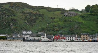 Houses by the ocean