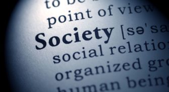 SVP Submissions - A dictionary page with the word society zoomed