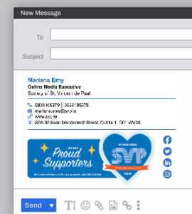 SVP Heart of Your Community Email Footer